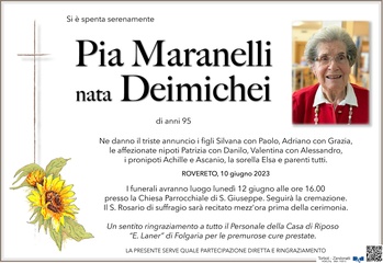 Deimichei Pia ved. Maranelli