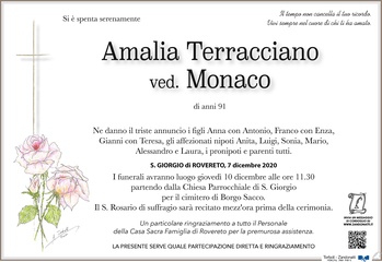 Terracciano Amalia ved. Monaco