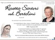 Sartori Rosetta ved. Bertolini
