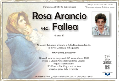 Arancio Rosa ved. Fallea