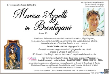 Azzetti Marisa in Brentegani