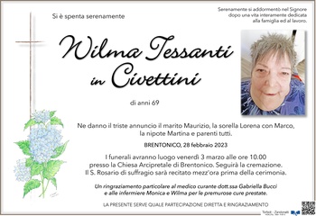 Tessanti Wilma in Civettini