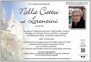 Cattoi Nella ved. Lorenzini