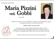 Pizzini Maria ved. Gobbi