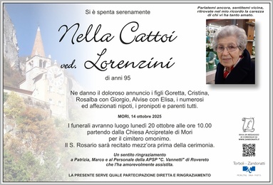 Cattoi Nella ved. Lorenzini