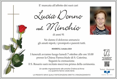 Donno Lucia ved. Minchio