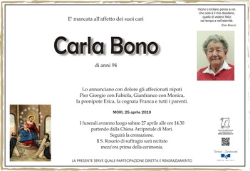 Bono Carla