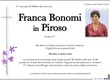 Bonomi Franca in Piroso
