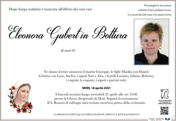 Gubert Eleonora in Bottura