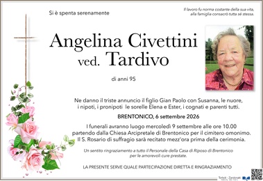 Civettini Angelina ved. Tardivo