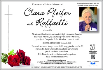 Pfeifer Clara ved. Raffaelli