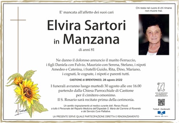 Sartori Elvira in Manzana