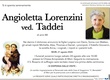 Lorenzini Angioletta ved. Taddei