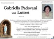 Padovani Gabriella ved. Lutteri