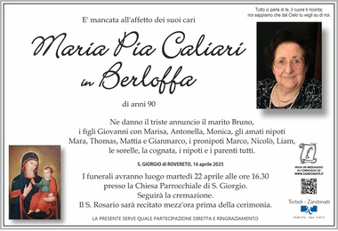 Caliari Maria Pia in Berloffa