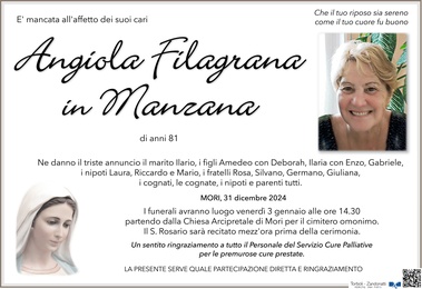 Filagrana Angiola in Manzana