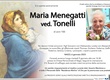 Menegatti Maria ved. Tonelli