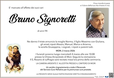 Signoretti Bruno