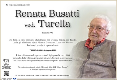 Busatti Renata ved. Turella