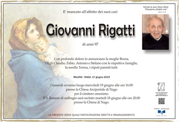 Rigatti Giovanni