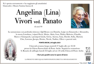 Vivori Angelina ved. Panato