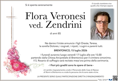 Veronesi Flora ved. Zendrini