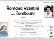 Vicentini Romana ved. Tamburini