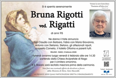 Rigotti Bruna ved. Rigatti