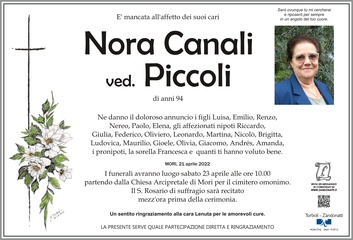 Canali Nora ved. Piccoli