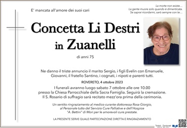Li Destri Concetta in Zuanelli