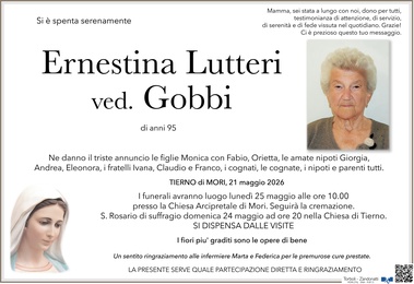 Lutteri Ernestina ved. Gobbi