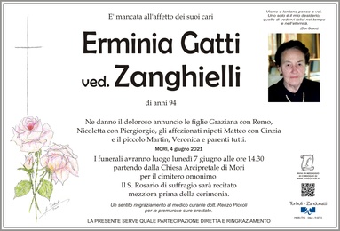 Gatti Erminia ved. Zanghielli