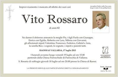 Rossaro Vito