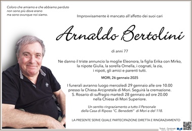 Bertolini Arnaldo