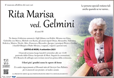 Marisa Rita ved. Gelmini