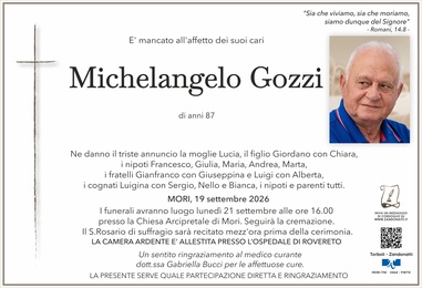 Gozzi Michelangelo