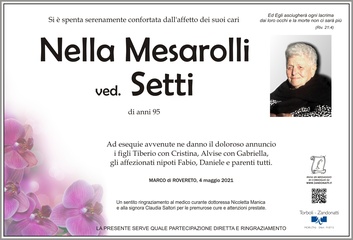 Mesarolli Nella ved. Setti