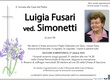 Fusari Luigia ved. Simonetti