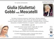 Gobbi Giulia ved. Moscatelli