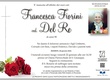 Fiorini Francesca ved. Del Re