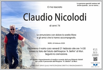 Nicolodi Claudio
