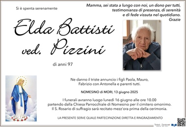 Battisti Elda ved. Pizzini