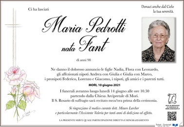 Fant Anna Maria ved. Pedrotti