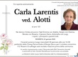Larentis Carlina ved. Alotti