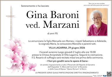 Baroni Gina ved. Marzani
