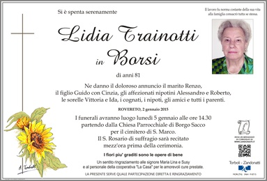 Trainotti Lidia in Borsi