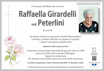 Girardelli Raffaella ved. Peterlini
