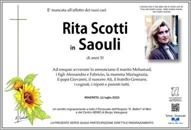 Scotti Rita in Saouli