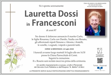 Dossi Lauretta in Francesconi