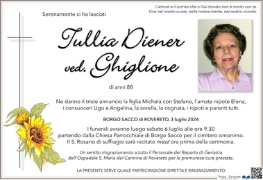 Diener Tullia ved. Ghiglione